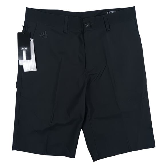 Adidas Climalite Performance Stretch Shorts Mens 30X10 Black Golf Athletic - Picture 1 of 16